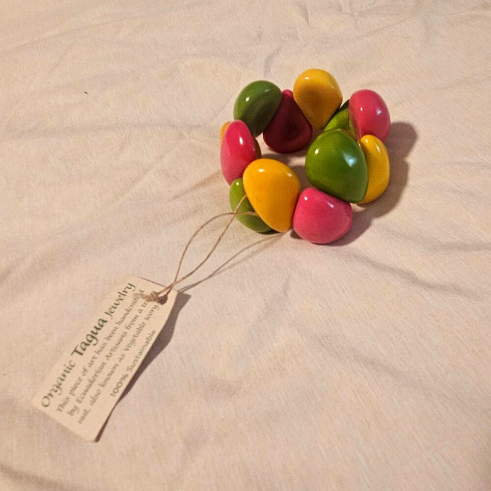 Tagua By Soraya Cedeno Multicolored Bracelet